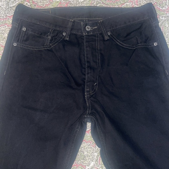 Bnwot Levis “red tag”505, dark blue jeans size 33W30L - Picture 4 of 5